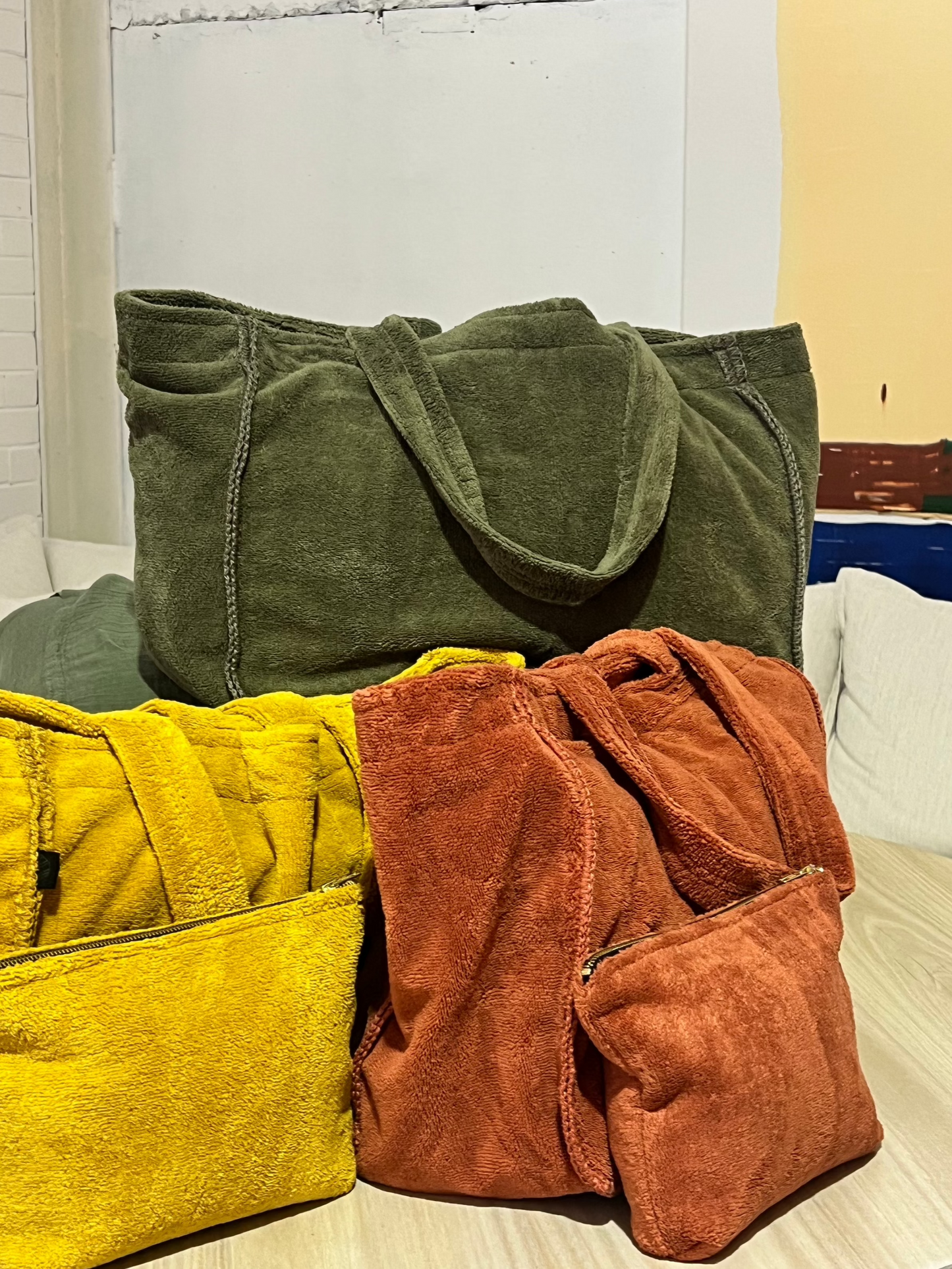 St Tropez Shoulder Bag Khaki