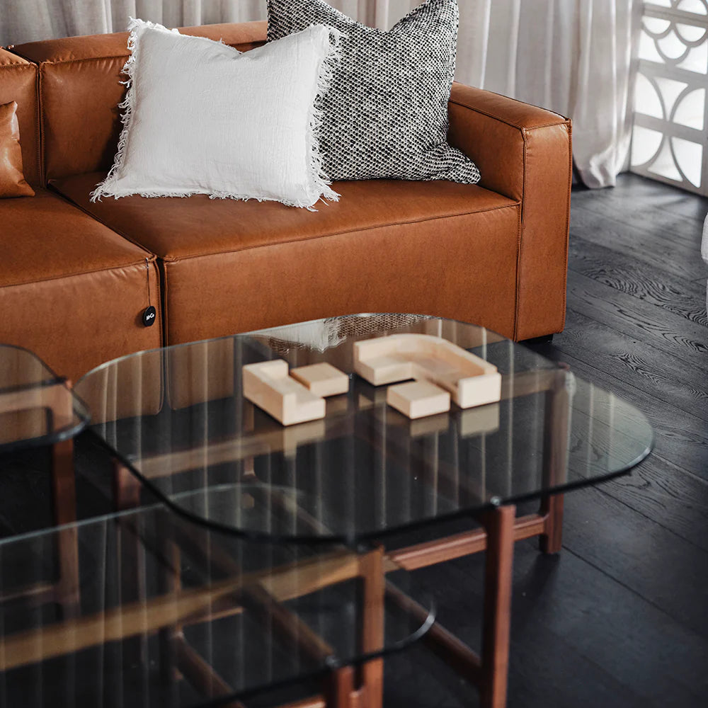 Gus Square Coffee Table Walnut