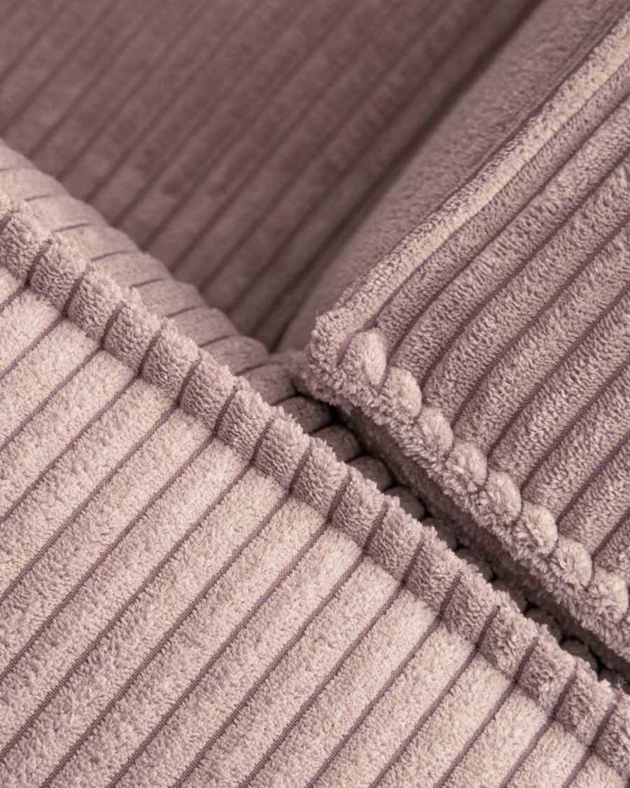 Pink Corduroy Sofa