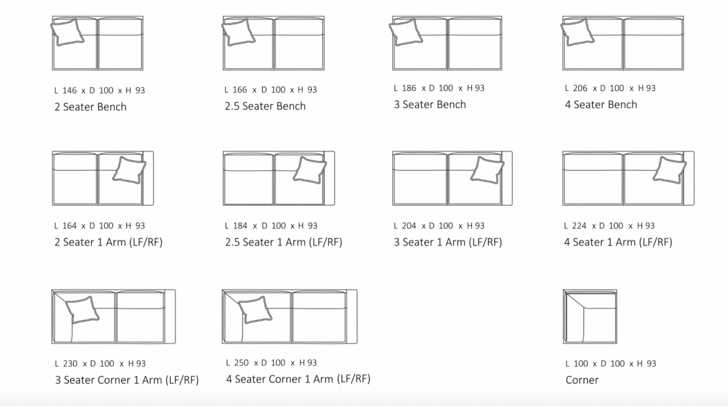 The Newport Modular Sofa