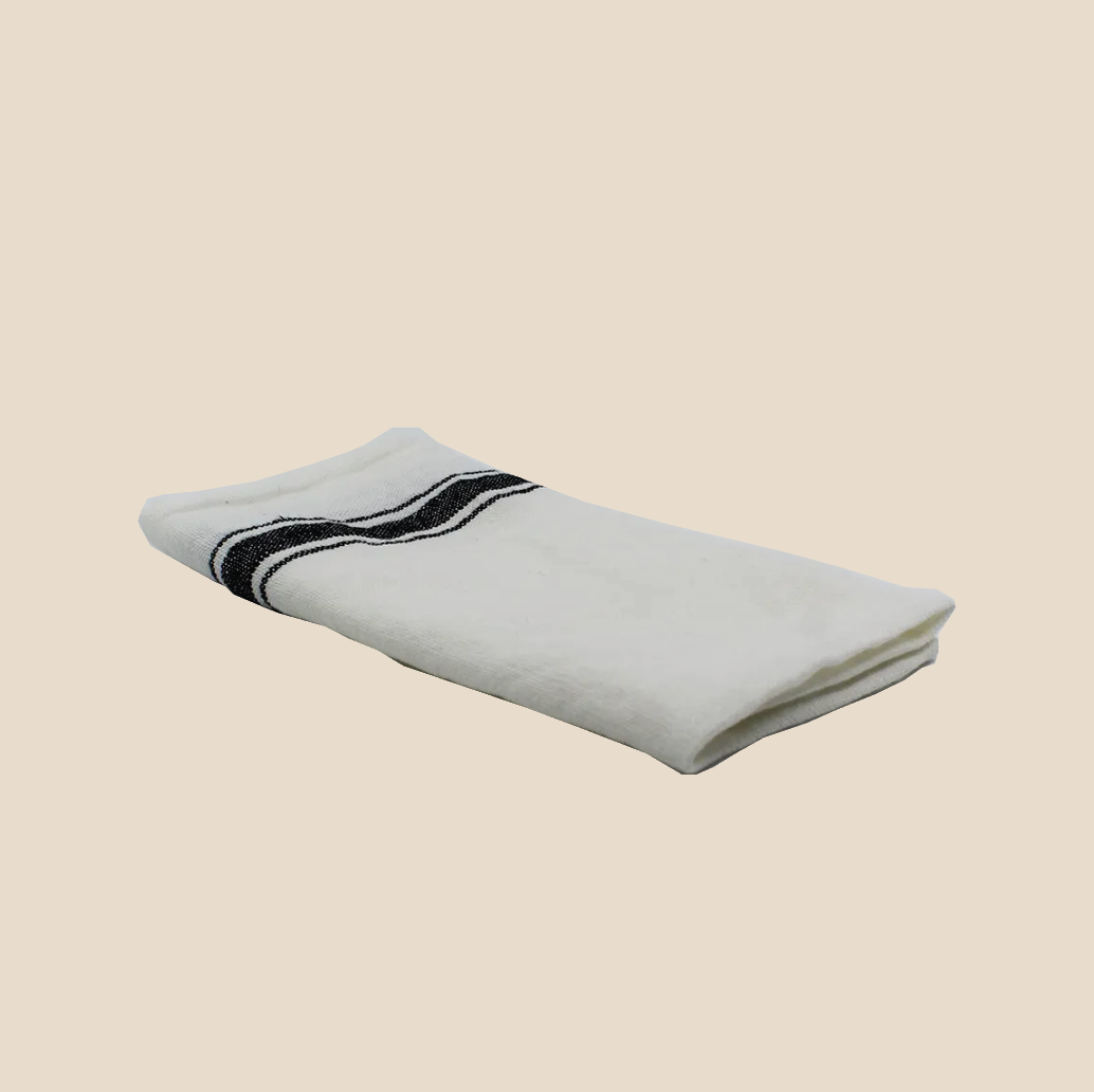 Olbia Linen Napkin Set White