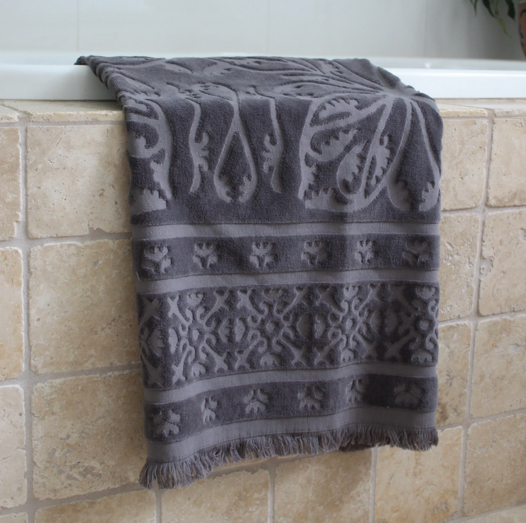 Sumatra Towel Set Granite