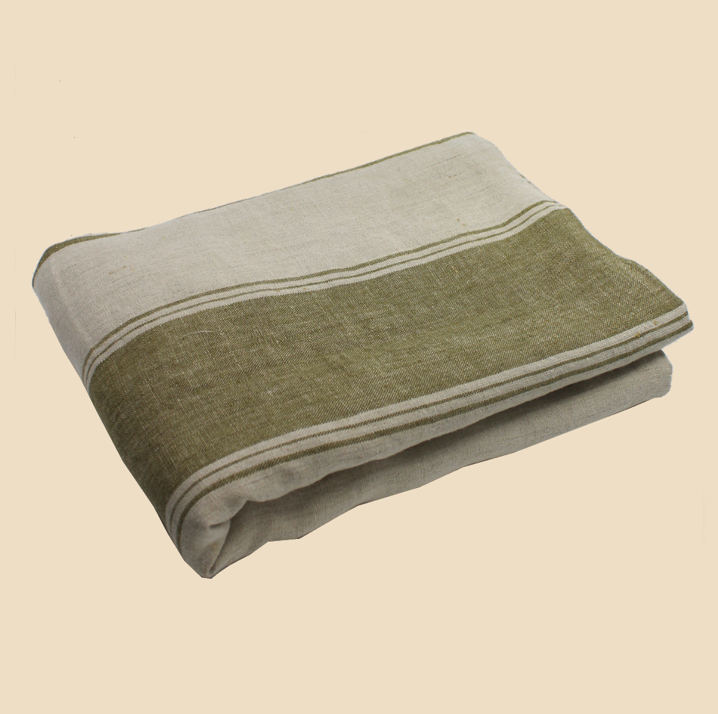 Louis Linen Tablecloth Khaki