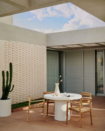 (PRE-ORDER BY 20 NOV FOR EARLY DEC DELIVERY) Guava Cement Dining Table