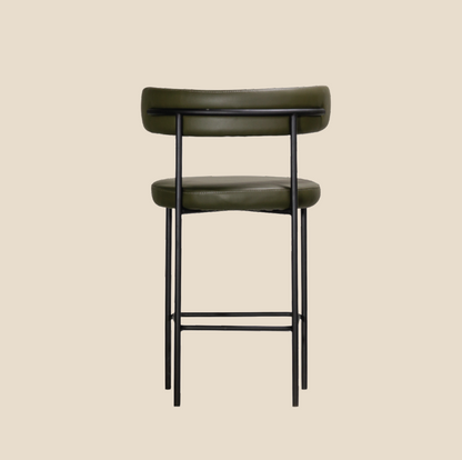 Oliver Bar Stool - Black Frame