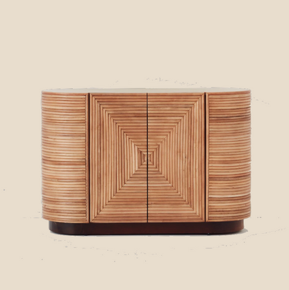 Panama Rattan 2 Door Buffet