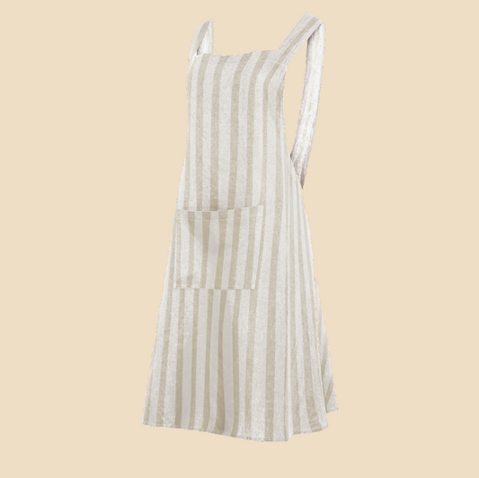 Light Weight Linen Pinafore Apron
