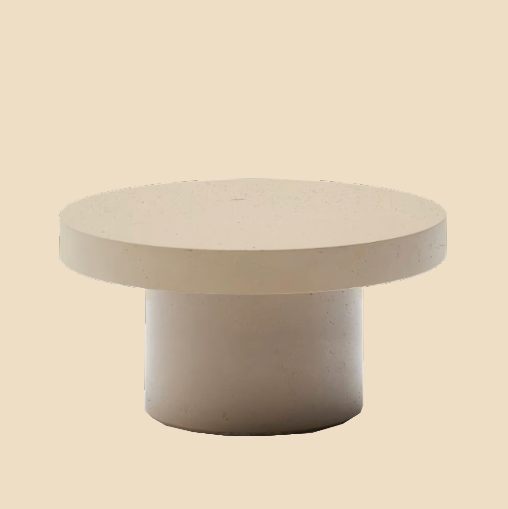 (PRE-ORDER BY 20 NOV FOR EARLY DEC DELIVERY) Guava Cement Coffee Table