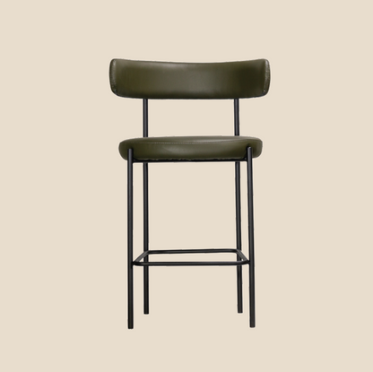 Oliver Bar Stool - Black Frame
