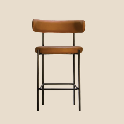 Oliver Bar Stool - Black Frame