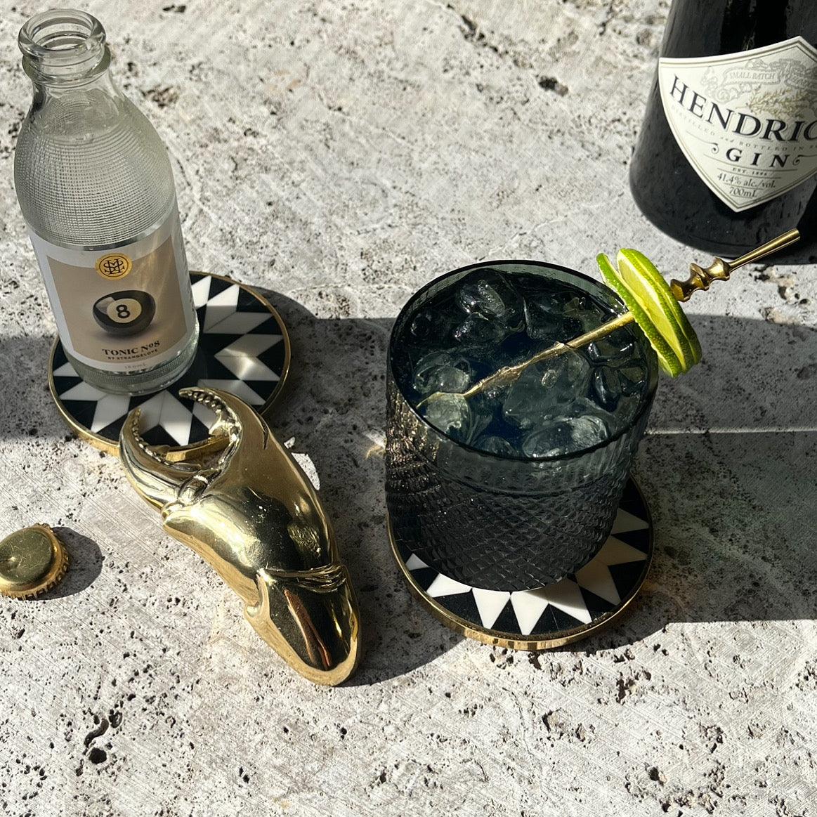 Pinchy Crab Claw Brass Bottle Opener