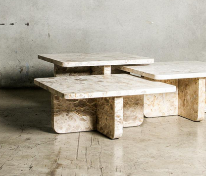 Capri Stone Coffee Table