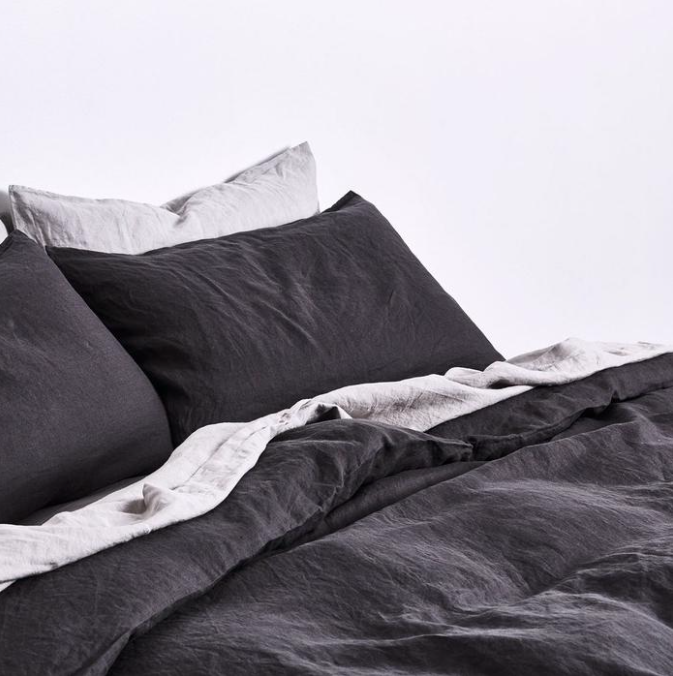 100% Linen Kohl sheets