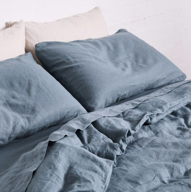 100% Linen Lake sheets