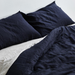 100% Linen Navy sheets