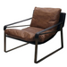 Leather & Brass Recliner