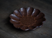 Kurieto Brown Rinka Plate, 17cm