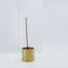 Candle Holder - Column Brass