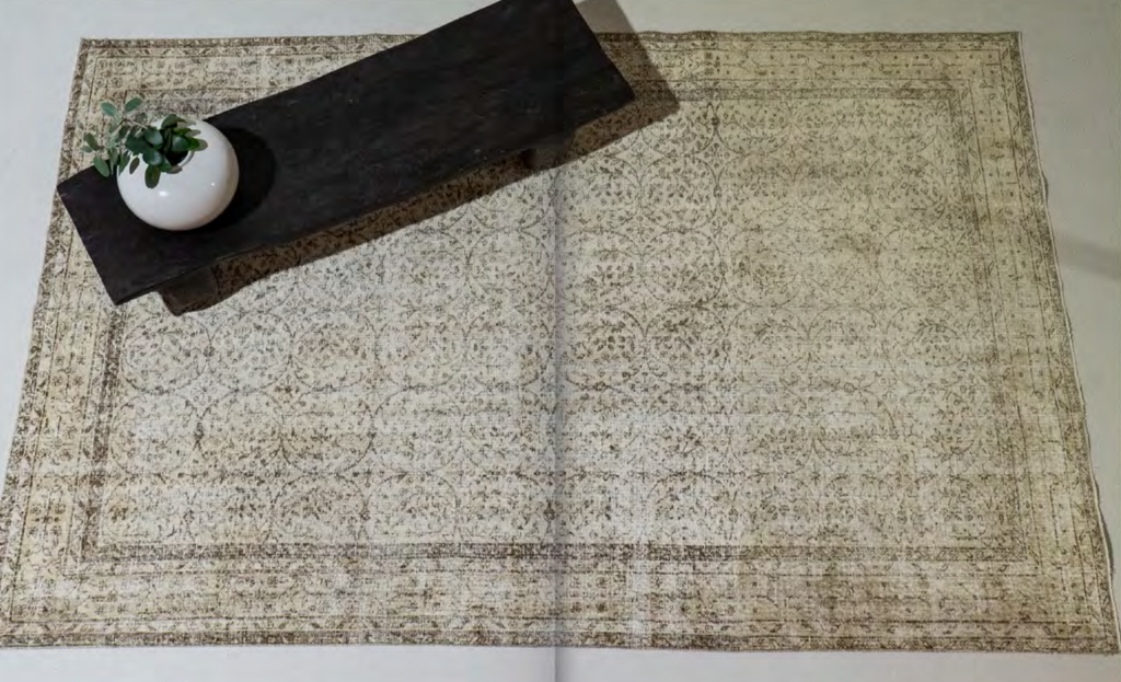 Antique Neutral Rug - RRP $3,300