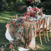"Bush Bouquet" Linen Tablecloth