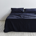 100% Linen Navy sheets