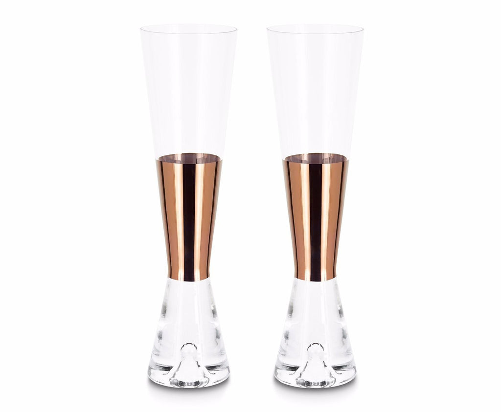 Tom Dixon Tank Champagne Glasses x2