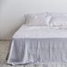 100% Linen White sheets